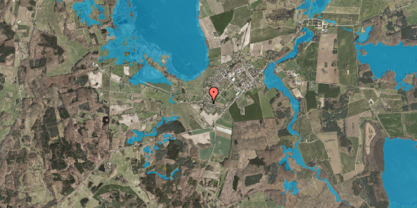 Oversvømmelsesrisiko fra vandløb på Immerkærvej 23, 5600 Faaborg
