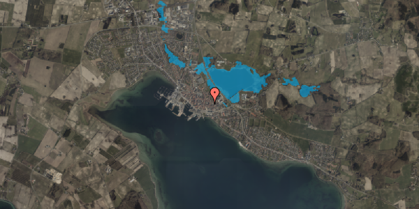 Oversvømmelsesrisiko fra vandløb på Kapellanstræde 1, 2. th, 5600 Faaborg