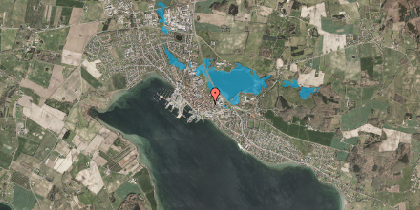 Oversvømmelsesrisiko fra vandløb på Kapellanstræde 16, 5600 Faaborg