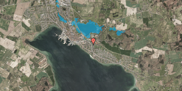 Oversvømmelsesrisiko fra vandløb på Ringparken 1, st. mf, 5600 Faaborg