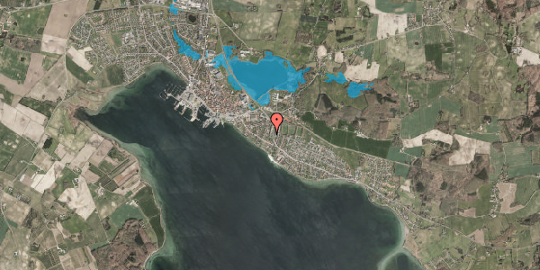 Oversvømmelsesrisiko fra vandløb på Ringparken 19, 5600 Faaborg