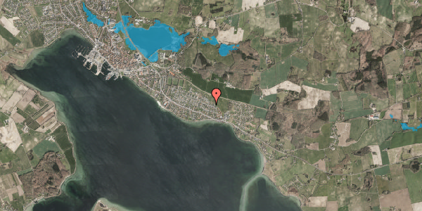 Oversvømmelsesrisiko fra vandløb på Rugagervej 4, 5600 Faaborg
