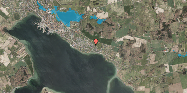 Oversvømmelsesrisiko fra vandløb på Rugagervej 5, 5600 Faaborg