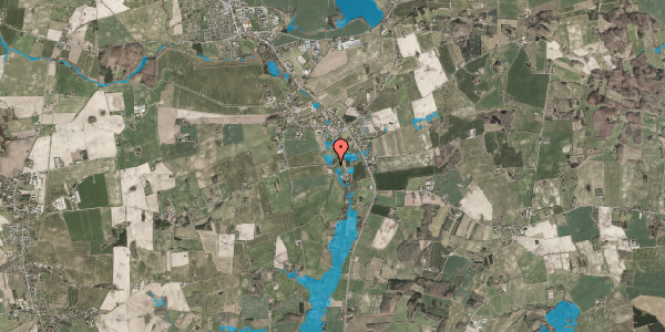 Oversvømmelsesrisiko fra vandløb på Krogen 12, 5620 Glamsbjerg