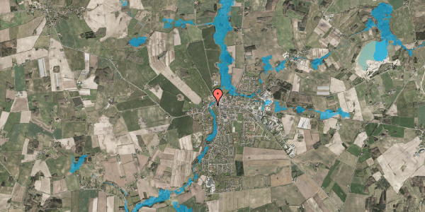 Oversvømmelsesrisiko fra vandløb på Algade 67, 5683 Haarby