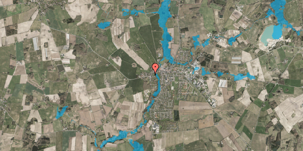 Oversvømmelsesrisiko fra vandløb på Algade 87, 5683 Haarby