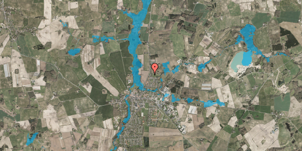 Oversvømmelsesrisiko fra vandløb på Landø 44, 5683 Haarby