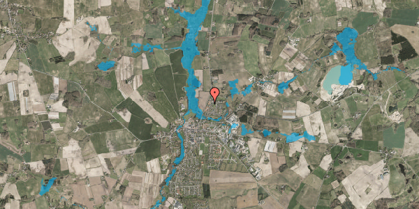 Oversvømmelsesrisiko fra vandløb på Landø 47, 5683 Haarby