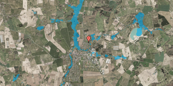 Oversvømmelsesrisiko fra vandløb på Pilevej 19, 5683 Haarby