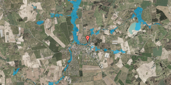 Oversvømmelsesrisiko fra vandløb på Spangevej 16, 5683 Haarby