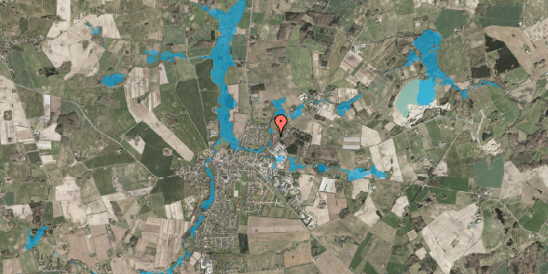 Oversvømmelsesrisiko fra vandløb på Spangevej 75, 5683 Haarby
