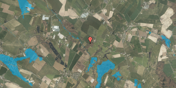 Oversvømmelsesrisiko fra vandløb på Skovlunden 152, 5300 Kerteminde
