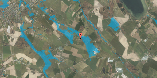 Oversvømmelsesrisiko fra vandløb på Engbjergvej 8, 5290 Marslev
