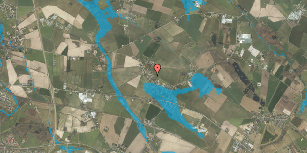 Oversvømmelsesrisiko fra vandløb på Marslev Byvej 39, 5290 Marslev