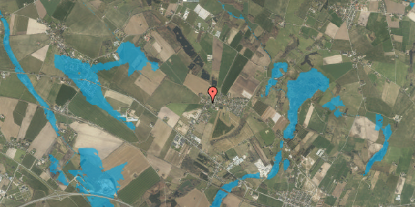 Oversvømmelsesrisiko fra vandløb på Østerled 2, 5550 Langeskov
