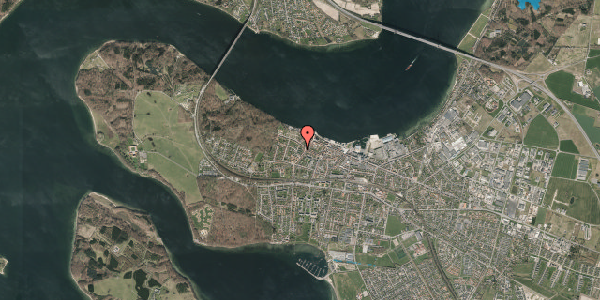 Oversvømmelsesrisiko fra vandløb på Birke Alle 19, st. 1, 5500 Middelfart