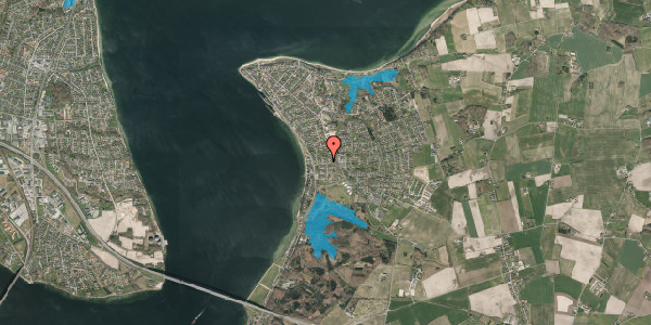 Oversvømmelsesrisiko fra vandløb på Møllebakken 13, 5500 Middelfart