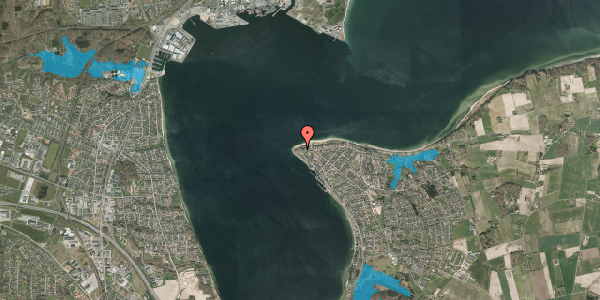 Oversvømmelsesrisiko fra vandløb på Tjærepletten 16, 5500 Middelfart