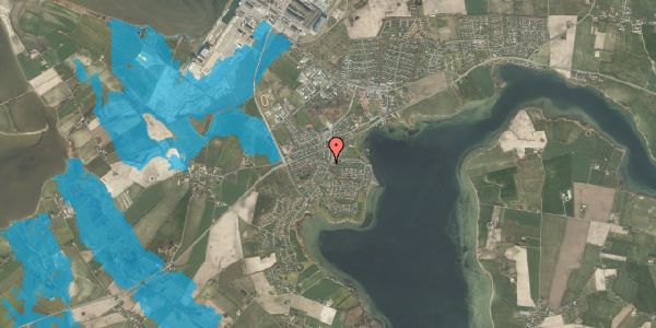 Oversvømmelsesrisiko fra vandløb på Bakkehaven 30, 5330 Munkebo