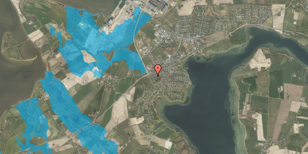 Oversvømmelsesrisiko fra vandløb på Bakkelunden 23, 5330 Munkebo
