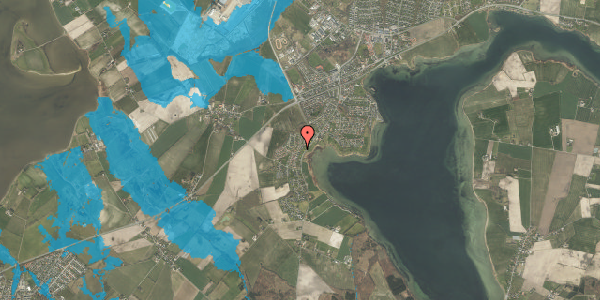 Oversvømmelsesrisiko fra vandløb på Erantisvænget 11, 5330 Munkebo