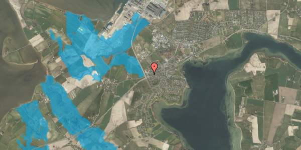 Oversvømmelsesrisiko fra vandløb på Dybendalen 4, 5330 Munkebo