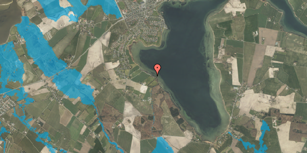 Oversvømmelsesrisiko fra vandløb på Kamsbjerghuse 25, 5330 Munkebo