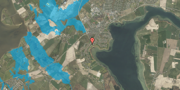 Oversvømmelsesrisiko fra vandløb på Krokusvænget 13, 5330 Munkebo