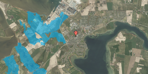 Oversvømmelsesrisiko fra vandløb på Mosevangen 104, 5330 Munkebo