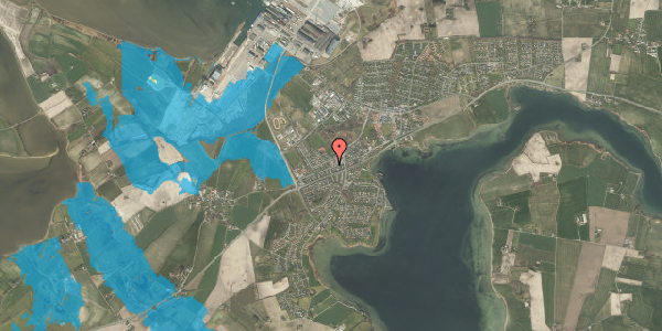 Oversvømmelsesrisiko fra vandløb på Mosevangen 105, 5330 Munkebo