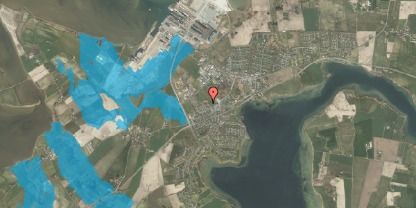 Oversvømmelsesrisiko fra vandløb på Mosevangen 108, 5330 Munkebo
