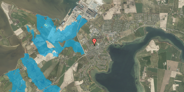 Oversvømmelsesrisiko fra vandløb på Mosevangen 208, 5330 Munkebo