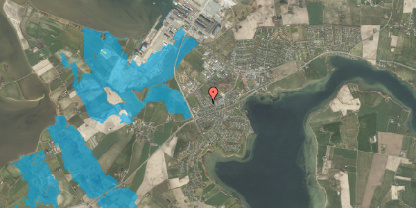 Oversvømmelsesrisiko fra vandløb på Mosevangen 302, 5330 Munkebo