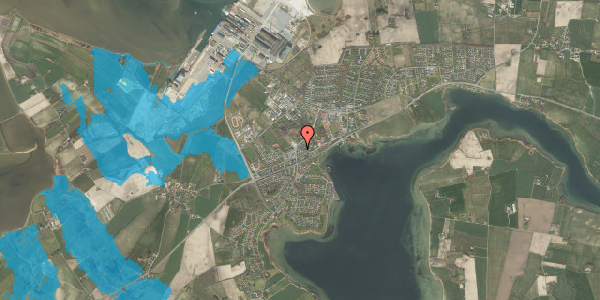 Oversvømmelsesrisiko fra vandløb på Mølkæret 101, 5330 Munkebo