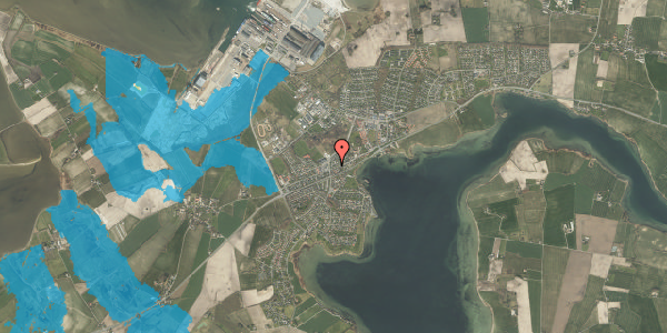 Oversvømmelsesrisiko fra vandløb på Mølkæret 106, 5330 Munkebo