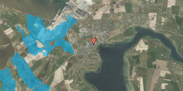 Oversvømmelsesrisiko fra vandløb på Mølkæret 116, 5330 Munkebo