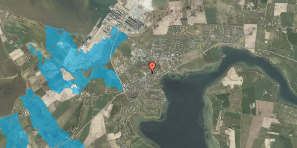 Oversvømmelsesrisiko fra vandløb på Mølkæret 209, 5330 Munkebo