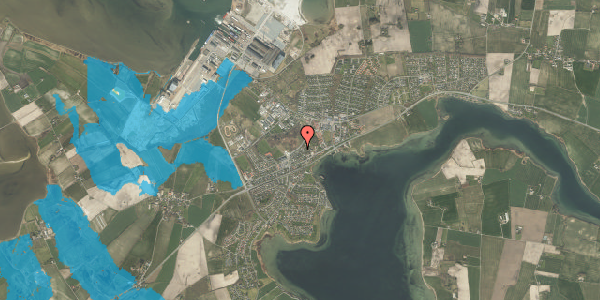 Oversvømmelsesrisiko fra vandløb på Mølkæret 217, 5330 Munkebo