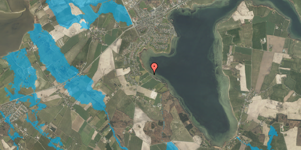 Oversvømmelsesrisiko fra vandløb på Møllekrogen 1, 5330 Munkebo