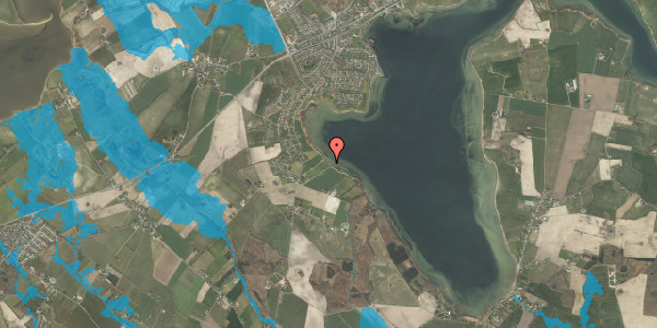 Oversvømmelsesrisiko fra vandløb på Møllekrogen 16, 5330 Munkebo