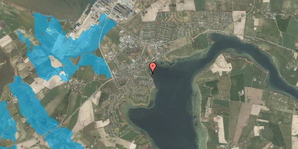 Oversvømmelsesrisiko fra vandløb på Noret 24, 5330 Munkebo