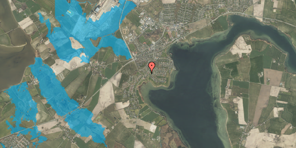 Oversvømmelsesrisiko fra vandløb på Næsset 1, 5330 Munkebo