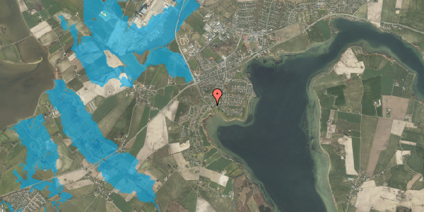 Oversvømmelsesrisiko fra vandløb på Næsset 6, 5330 Munkebo
