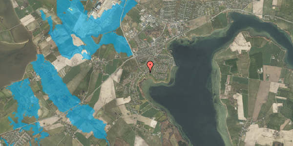 Oversvømmelsesrisiko fra vandløb på Næsset 10, 5330 Munkebo