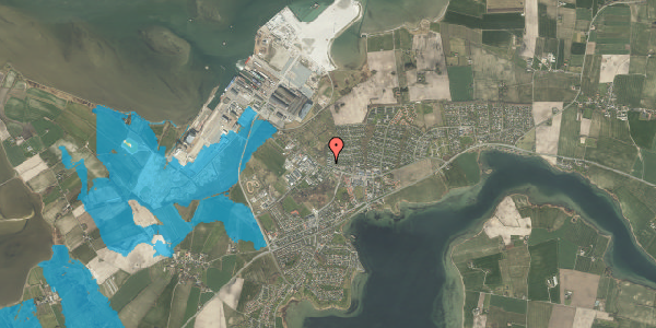 Oversvømmelsesrisiko fra vandløb på Nyhøjen 129, 5330 Munkebo