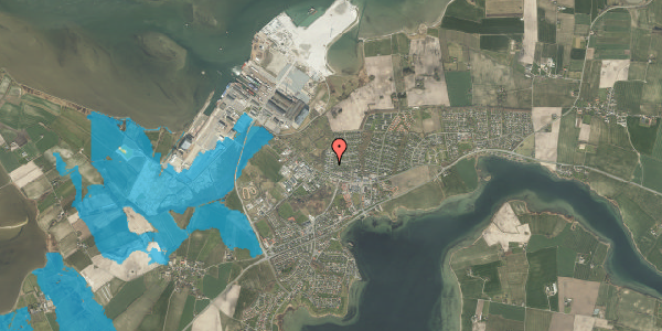 Oversvømmelsesrisiko fra vandløb på Nyhøjen 302, 5330 Munkebo