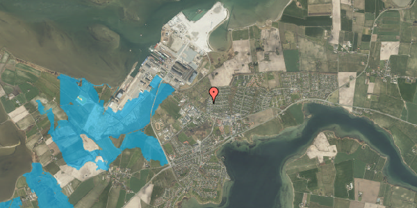 Oversvømmelsesrisiko fra vandløb på Nyhøjen 321, 5330 Munkebo