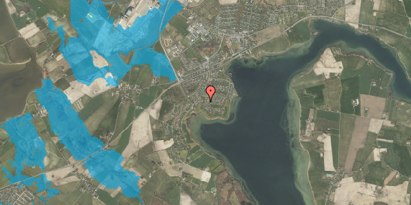 Oversvømmelsesrisiko fra vandløb på Risingevej 30, 5330 Munkebo