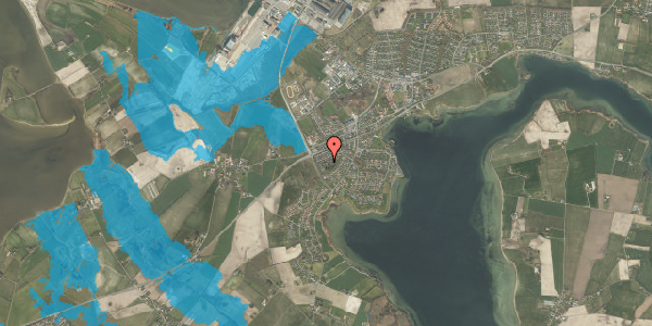 Oversvømmelsesrisiko fra vandløb på Skråningen 4, 5330 Munkebo
