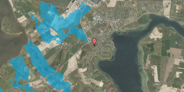 Oversvømmelsesrisiko fra vandløb på Skråningen 19, 5330 Munkebo